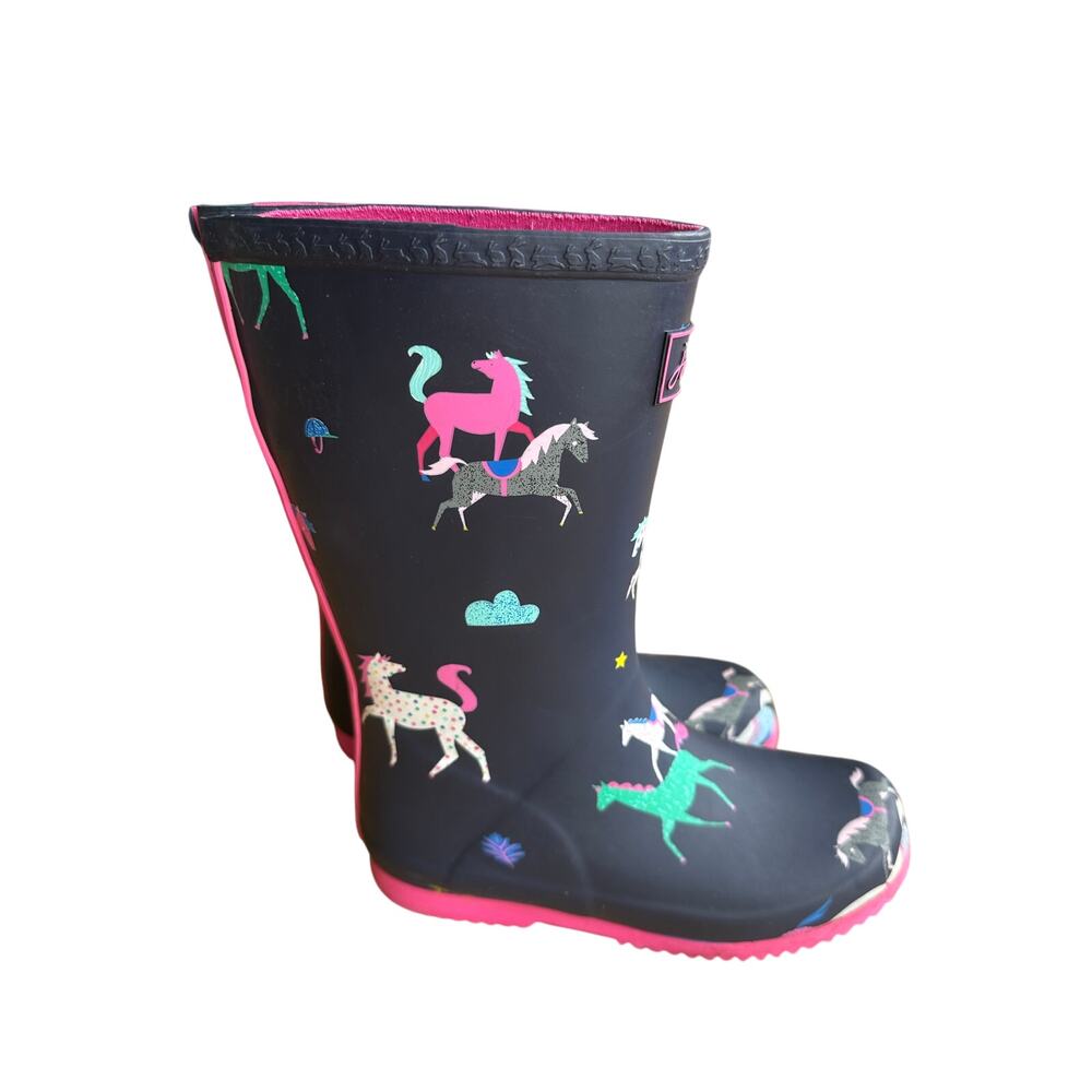 Joules Horse Rain Boots - Picture 3 of 8